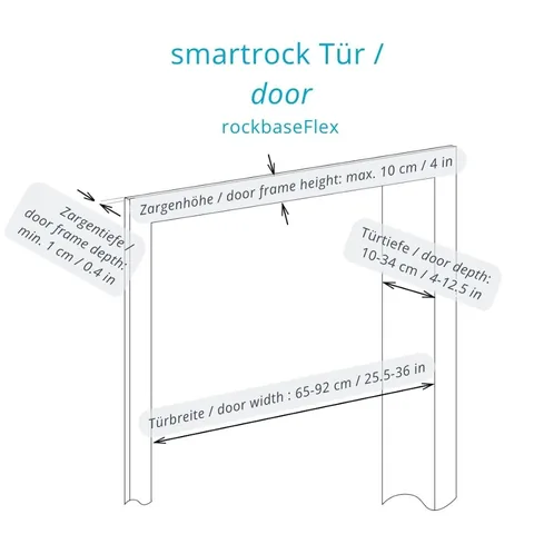 smartrockDoor rockbaseFlex